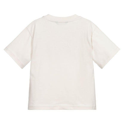 Boys & Girls Chalky White Logo T-Shirt