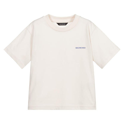Boys & Girls Chalky White Logo T-Shirt