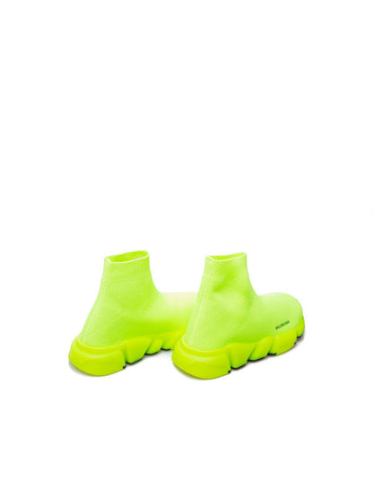 Boys & Girls Fluo Yellow Sneakers