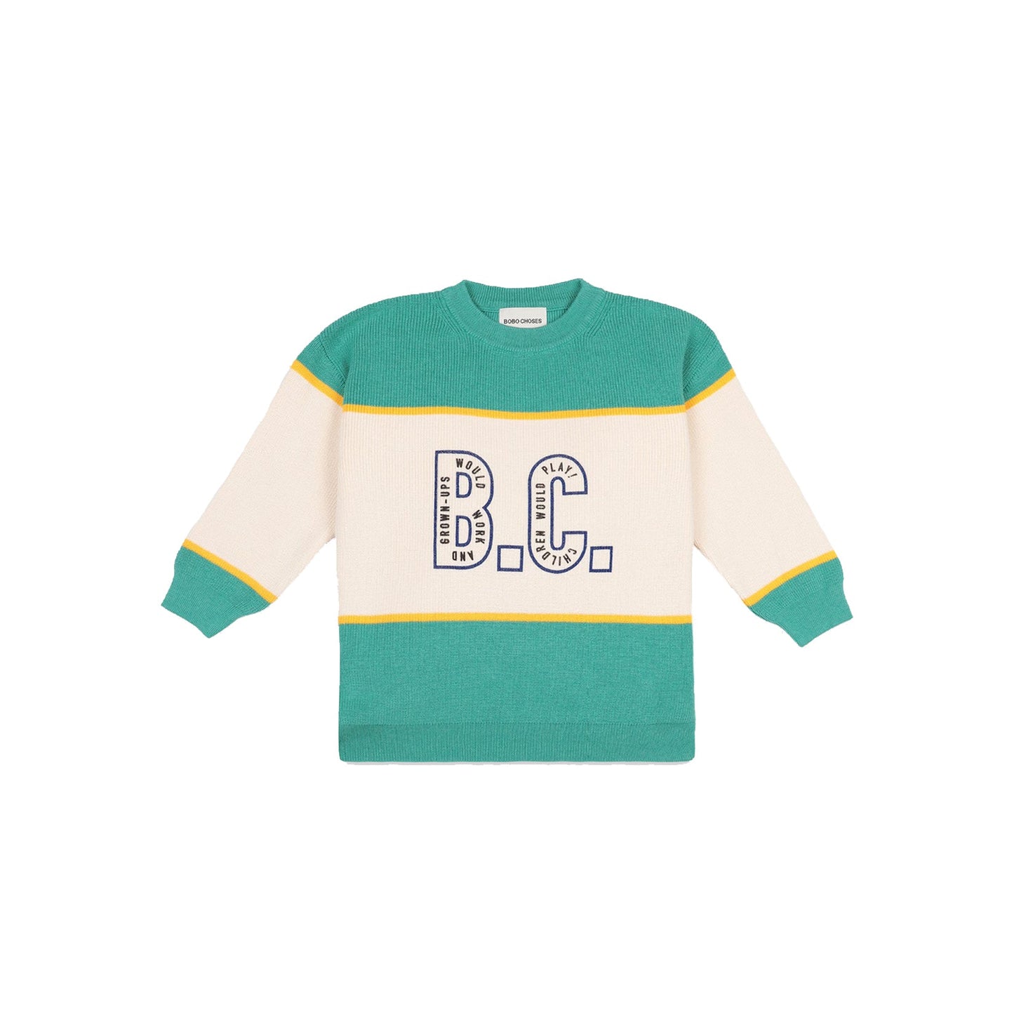 Girls Mint B.C. Cotton Sweater