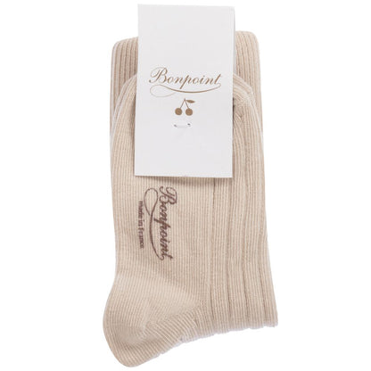 Boys & Girls Puce Grey Socks