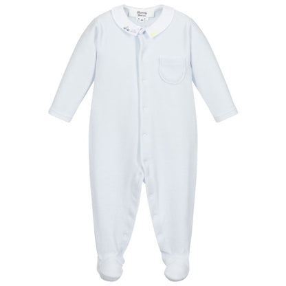 Baby Boys & Girls Sky Blue Romper