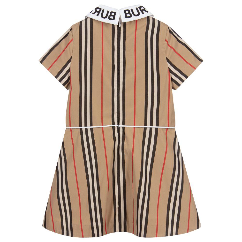 Girls Archive Beige Cotton Dress