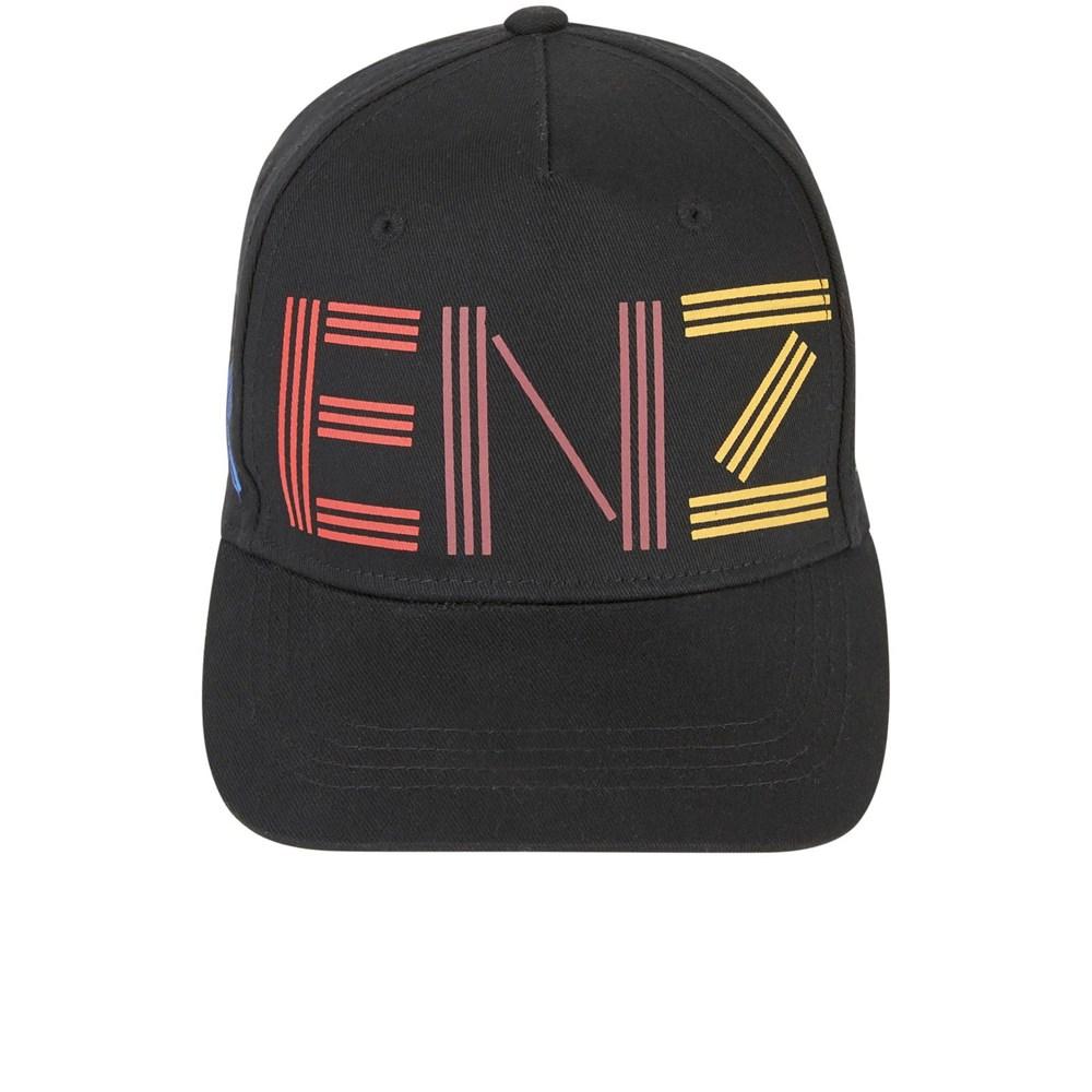 Boys Black Logo Cap