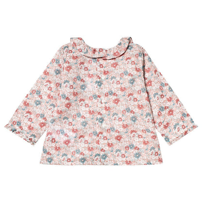 Baby Girls Faded Pink Blouse