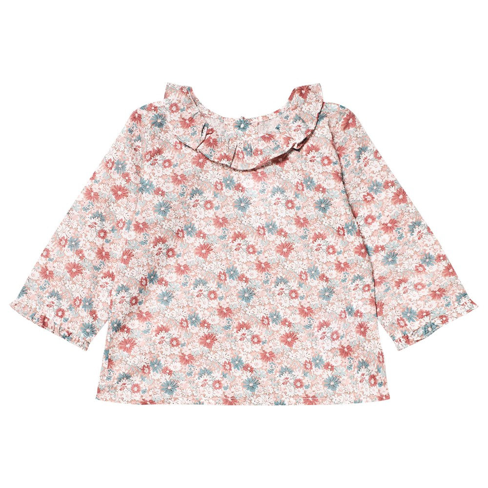 Baby Girls Faded Pink Blouse