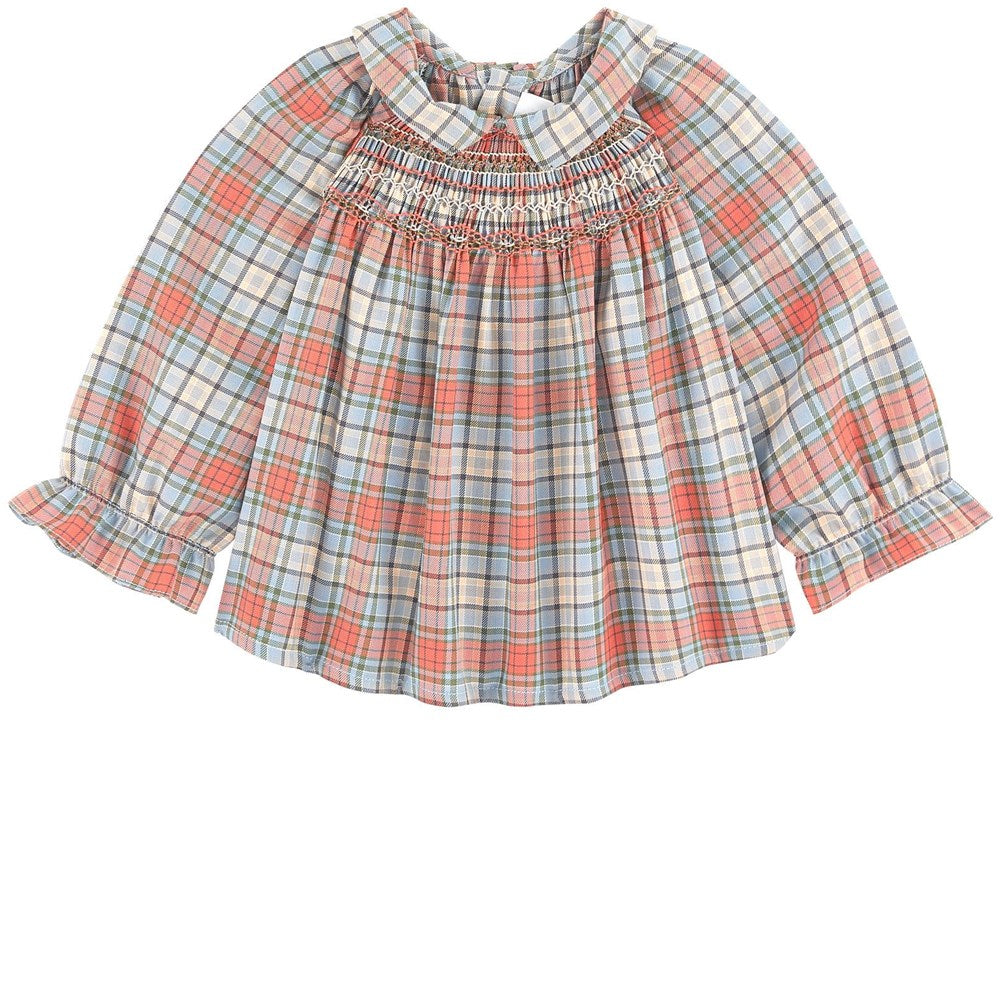 Baby Girls Dusky Blue Blouse