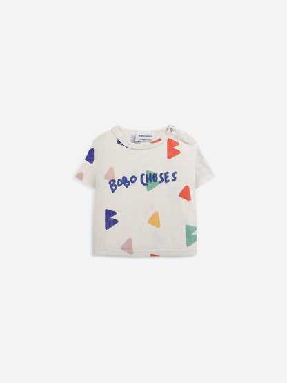 B.C all over short sleeve T-shirt