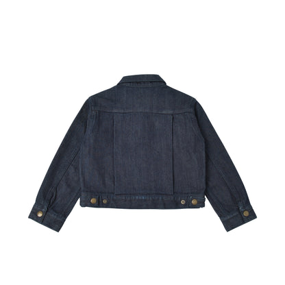 Boys Dark Navy HL Denim Jacket