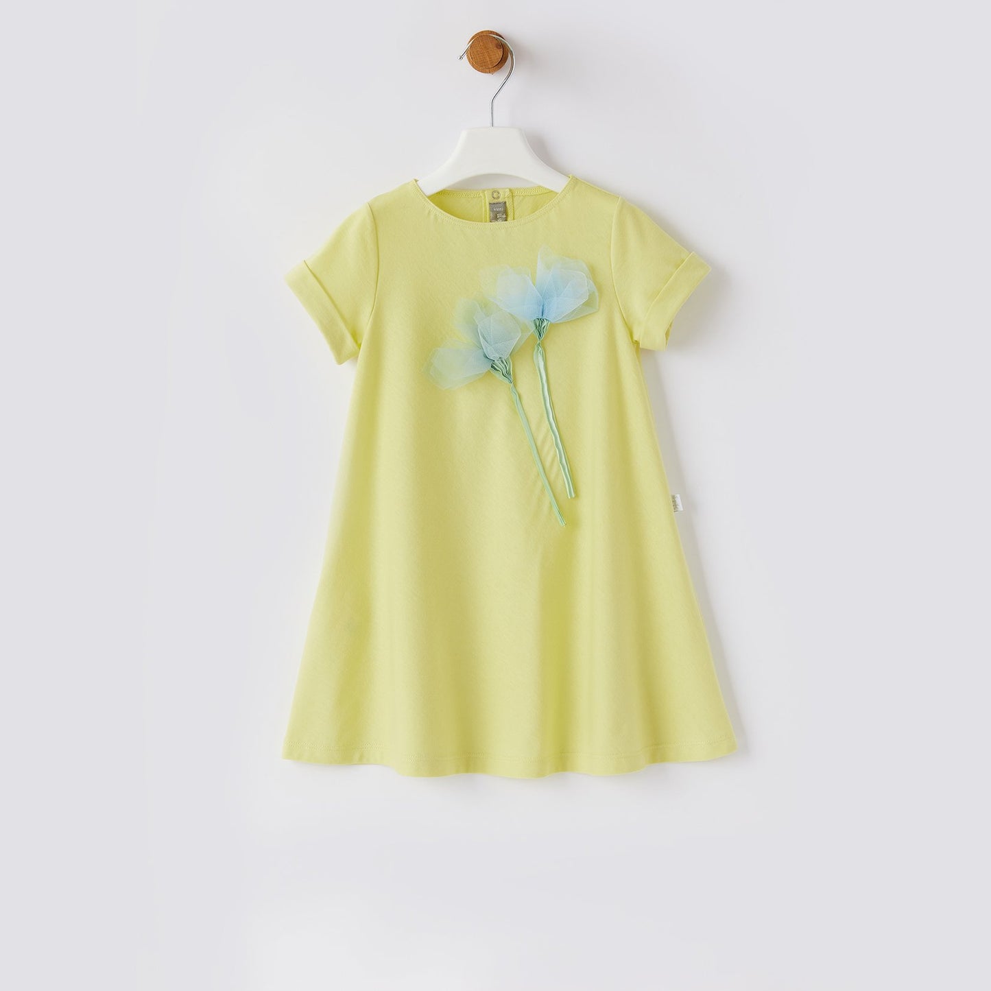 Girls Light Yellow Dress