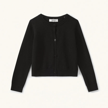 Girls Black Cardigan