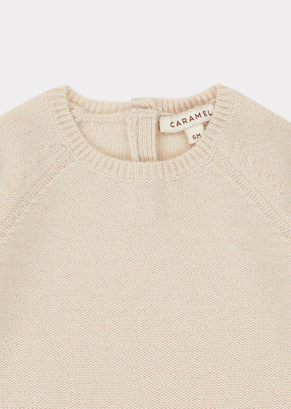 Baby Boys & Girls Cream Jay Jumper