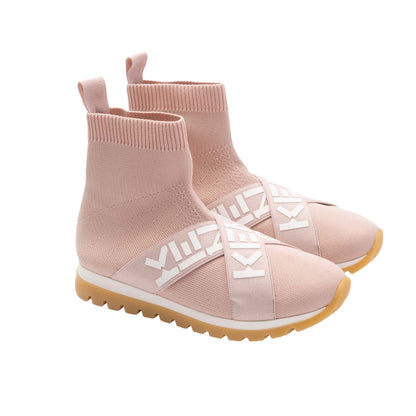 女童粉色Logo运动鞋