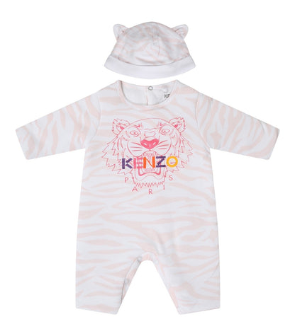 Baby Girls Light Pink Babysuit