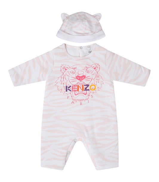 Baby Girls Light Pink Babysuit