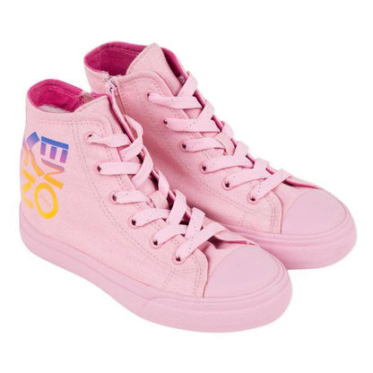 Girls Bubble Pink Logo Shoes