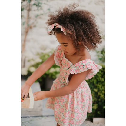 Girls Pink Meadow Dress