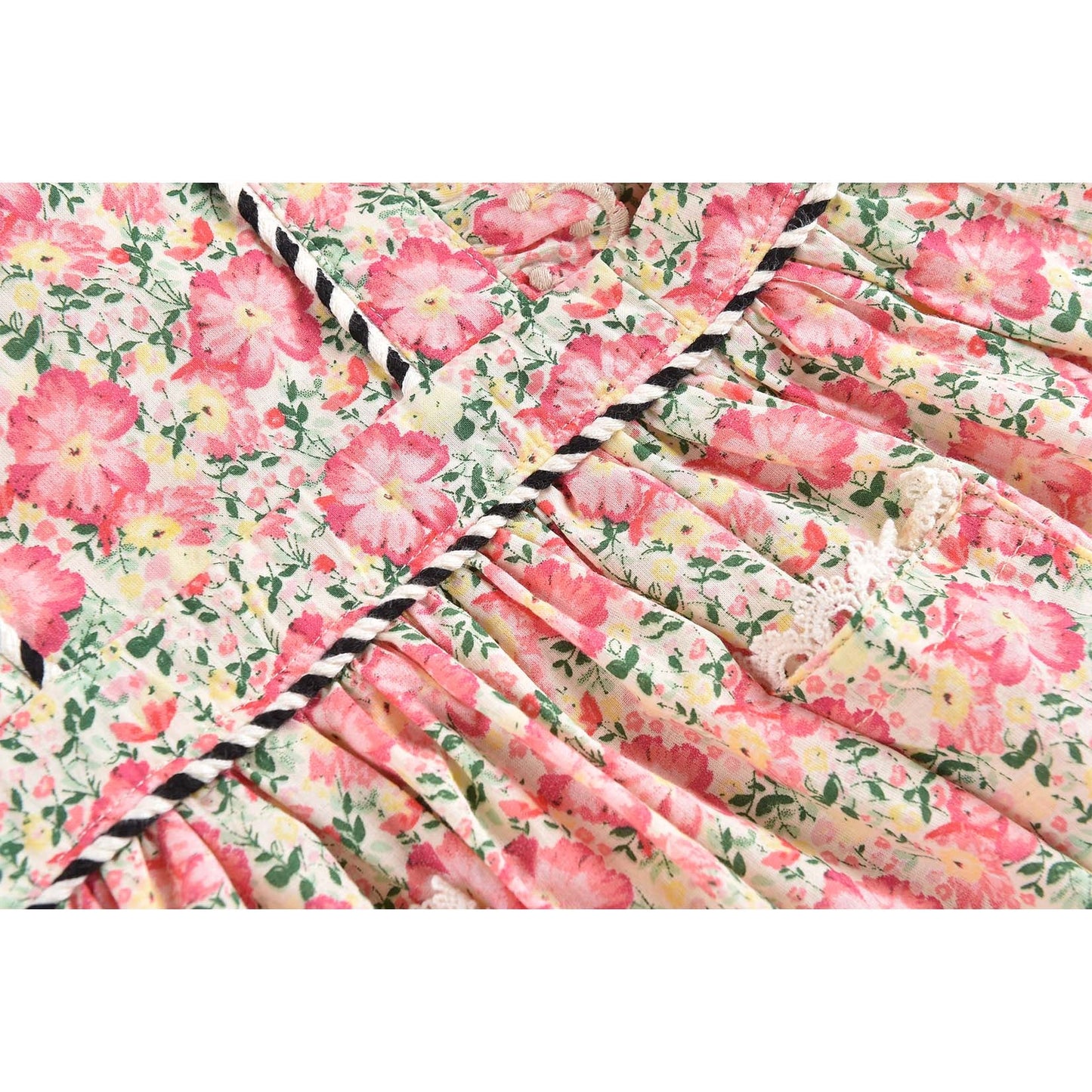 Girls Pink Meadow Dress