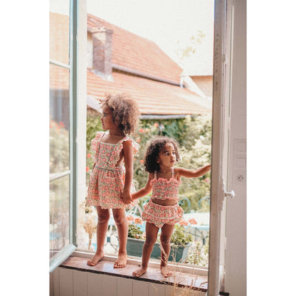 Girls Pink Meadow Dress
