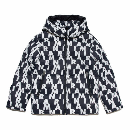 儿童黑色Logo棉服