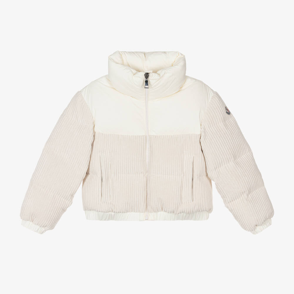 女童象牙白"WAITAKI"羽绒服