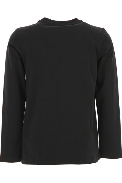 Boys & Girls Black T-Shirt