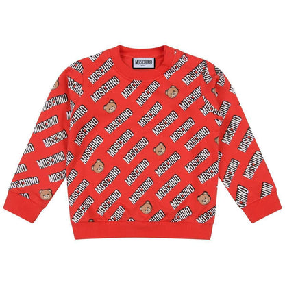 Baby Boys & Girls Red Logo Babysuit