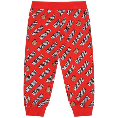 Baby Boys & Girls Red Logo Babysuit