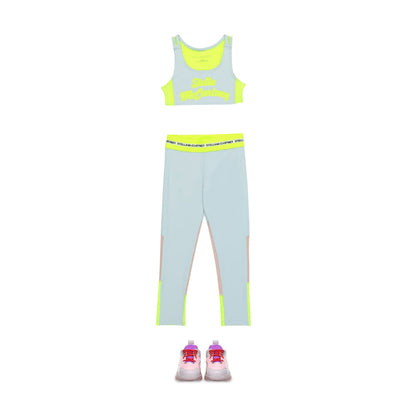 Girls Blue Sport Leggings