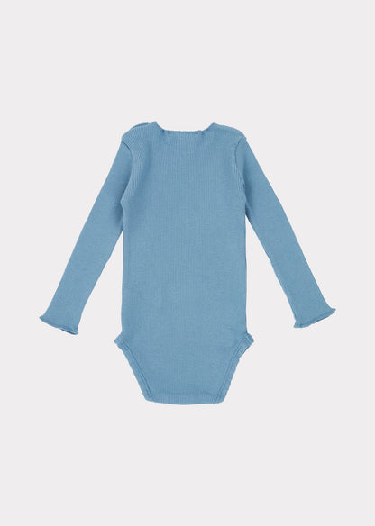 Baby Boys & Girls Blue Snipe Romper