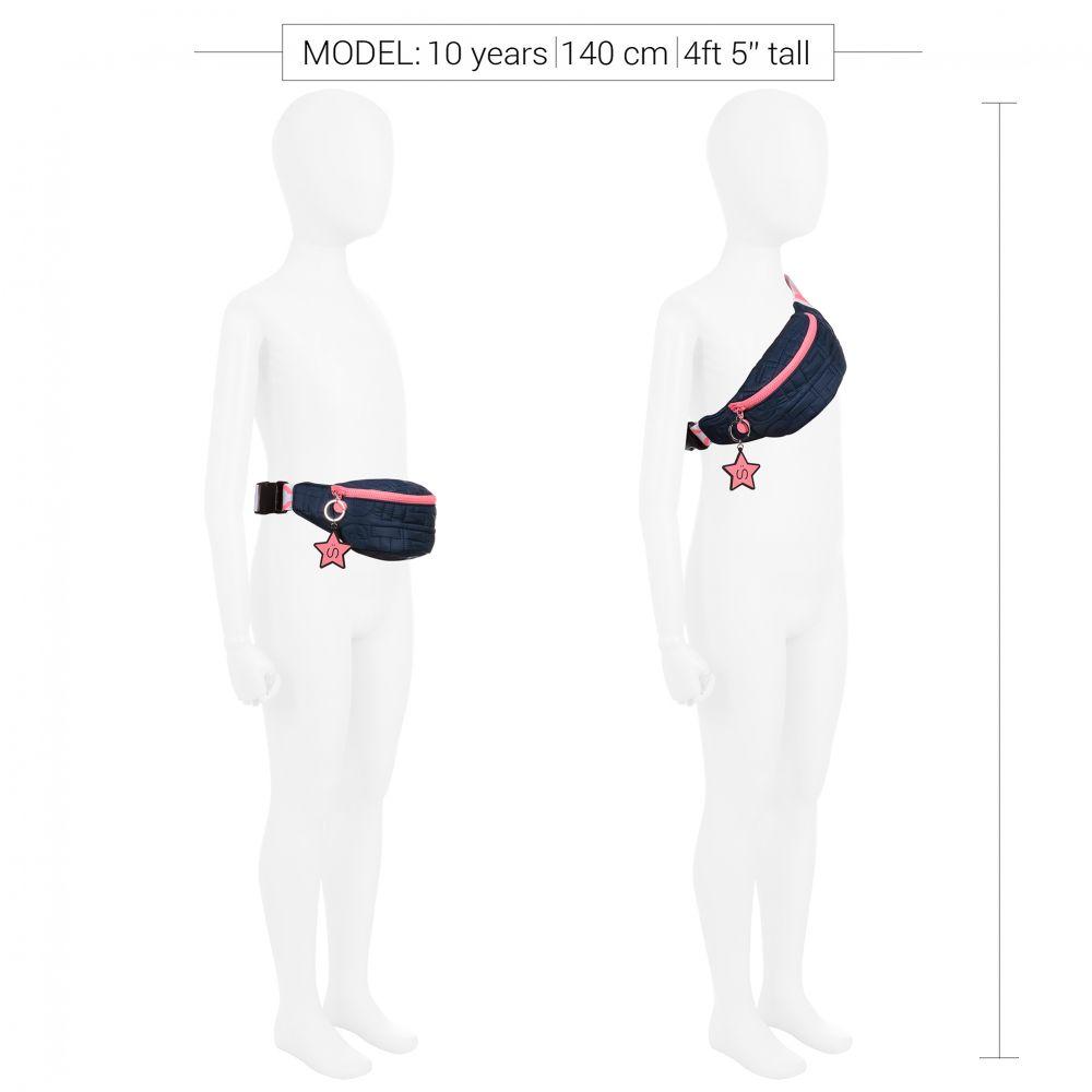 Girls Navy Bum Bag