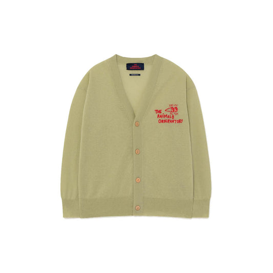 Boys & Girls Mint Cotton Cardigan