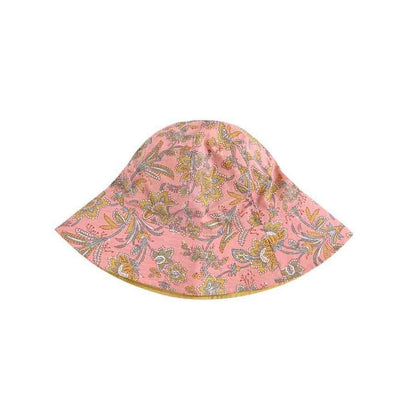 女童粉色太阳帽